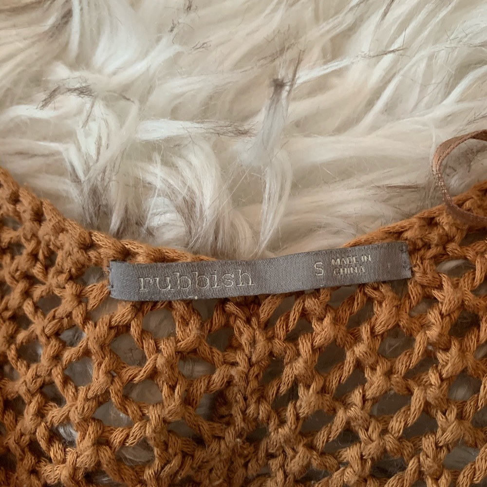 Nordstrom “fishnet” sweater